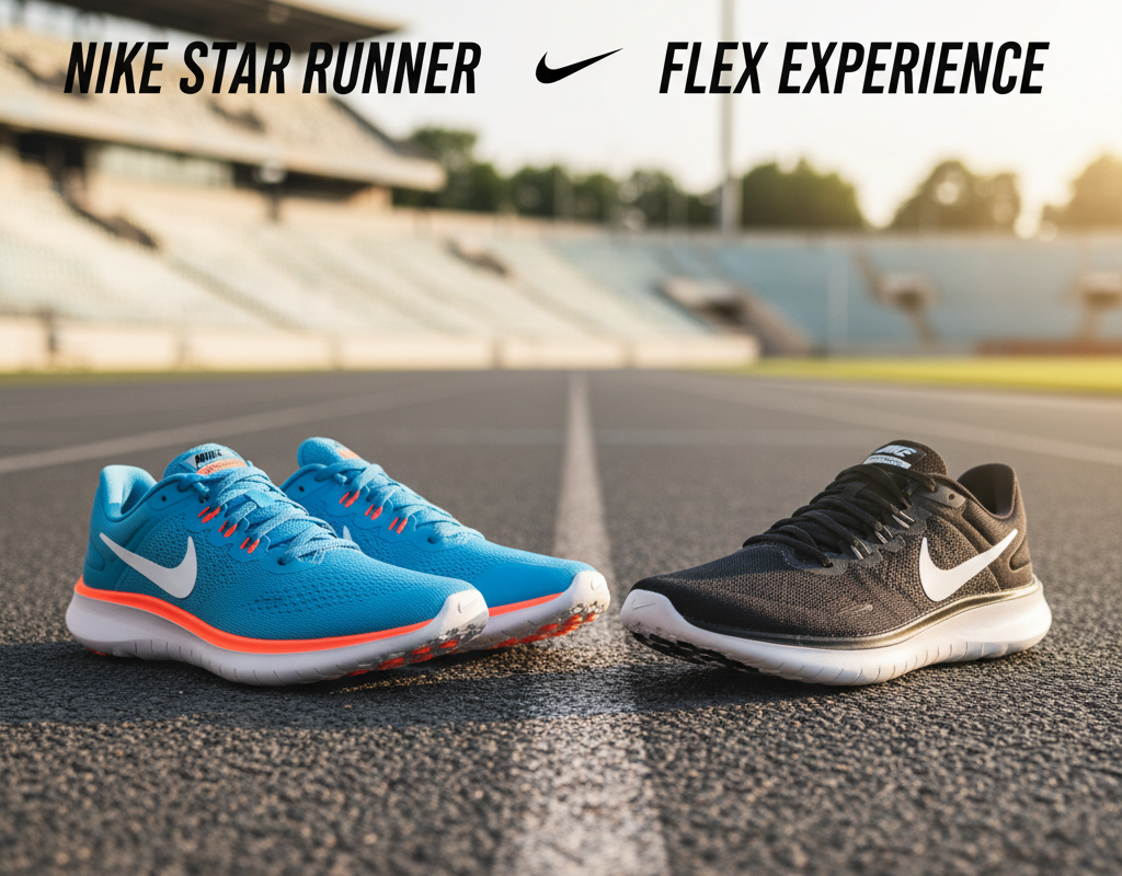 Nike Flex Experience vs Nike Star Runner